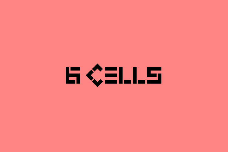 6 Cells – free font download