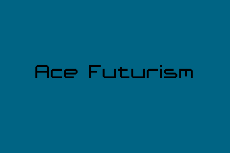 Ace Futurism – free font download