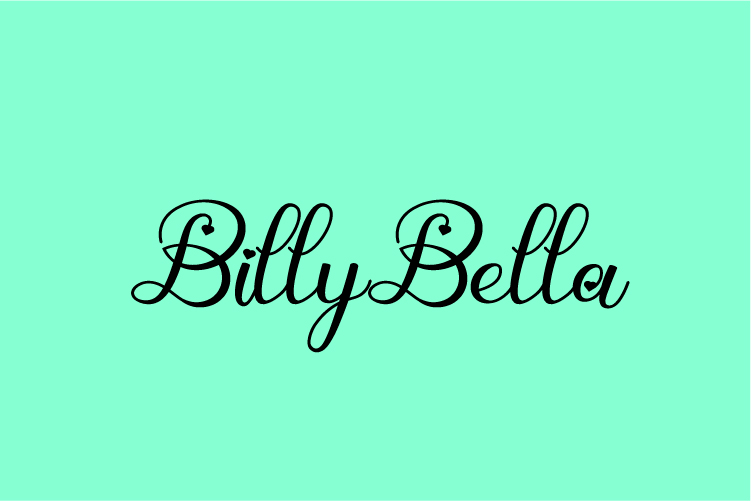 BillyBella – free font download