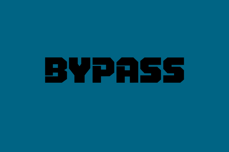 Bypass – free font download