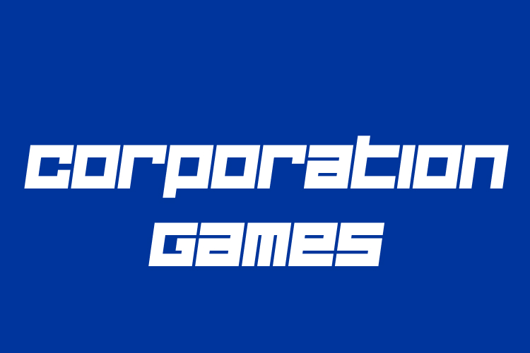 Corporation Games free font download