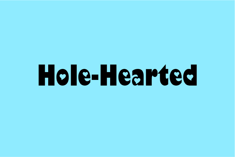 Hole-Hearted – free font download