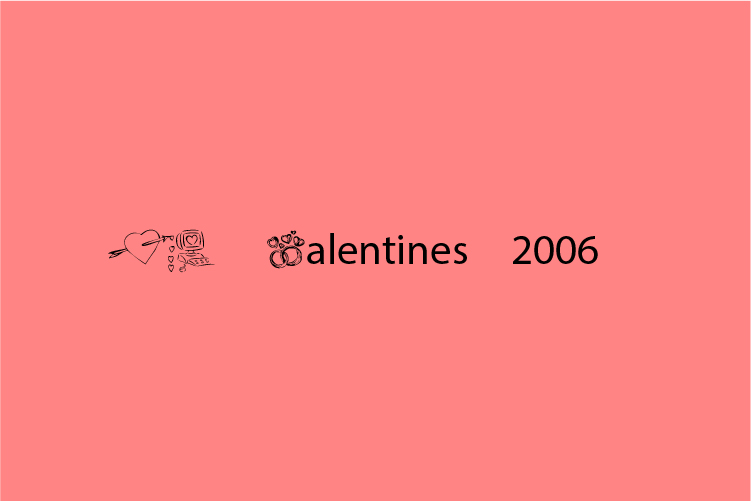 KR Valentines 2006  – free font download