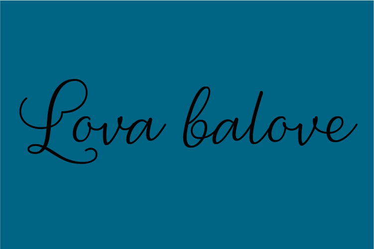 Lova Valove – free font download