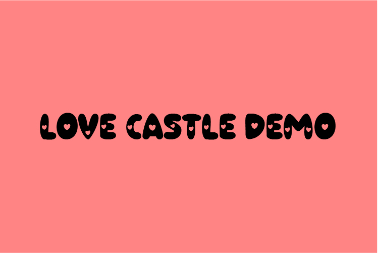 Love Castle Demo – free font download