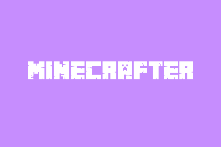 Minecrafter – free font download