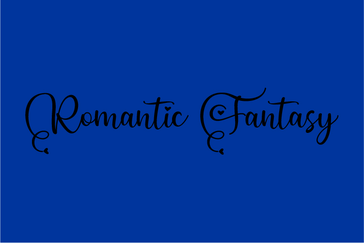 Romantic Fantasy – free font download