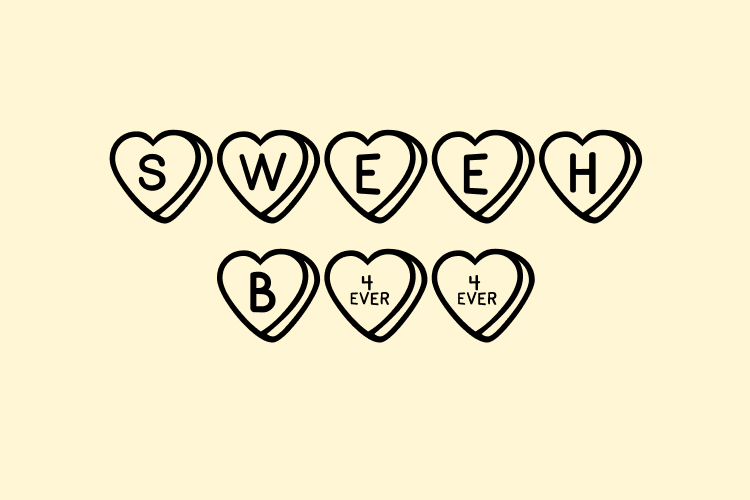 Sweet Hart – free font download