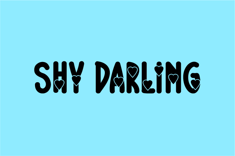 Shy Darling – free font download