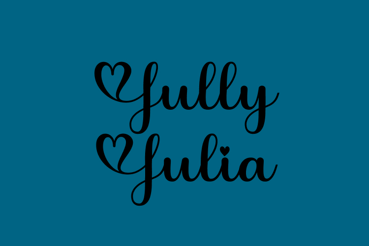 Jully Julia free font download – fontpiker.com