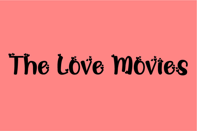 The Love Movies – free font download