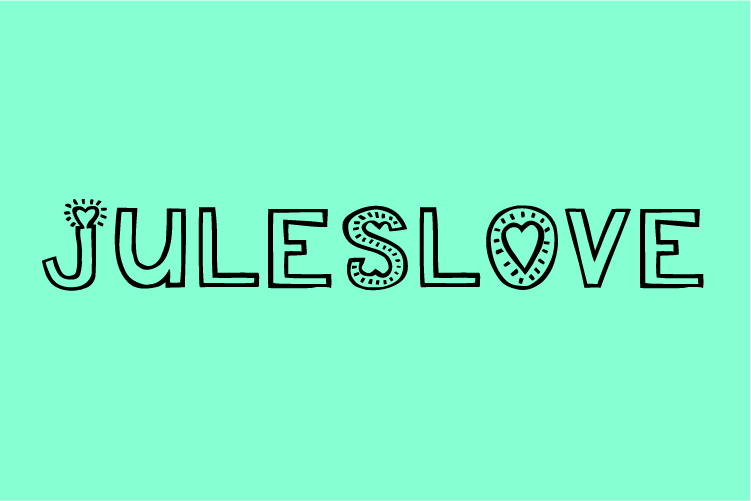 juleslove – free font download