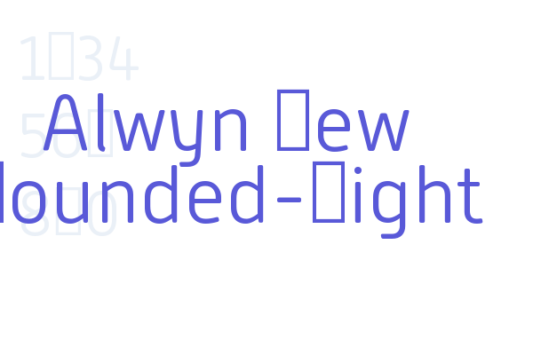 alwyn new light font free download