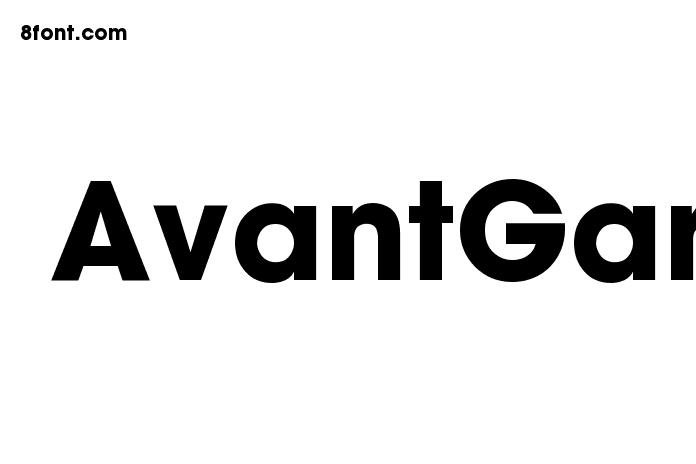 Avant garde font family free download dafont