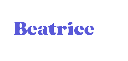 Beatrice font family free download