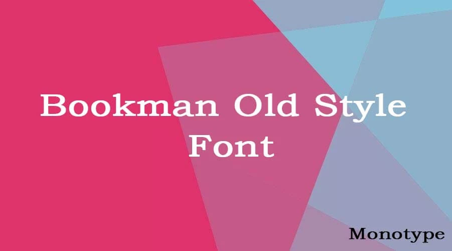 Bookman old style font download