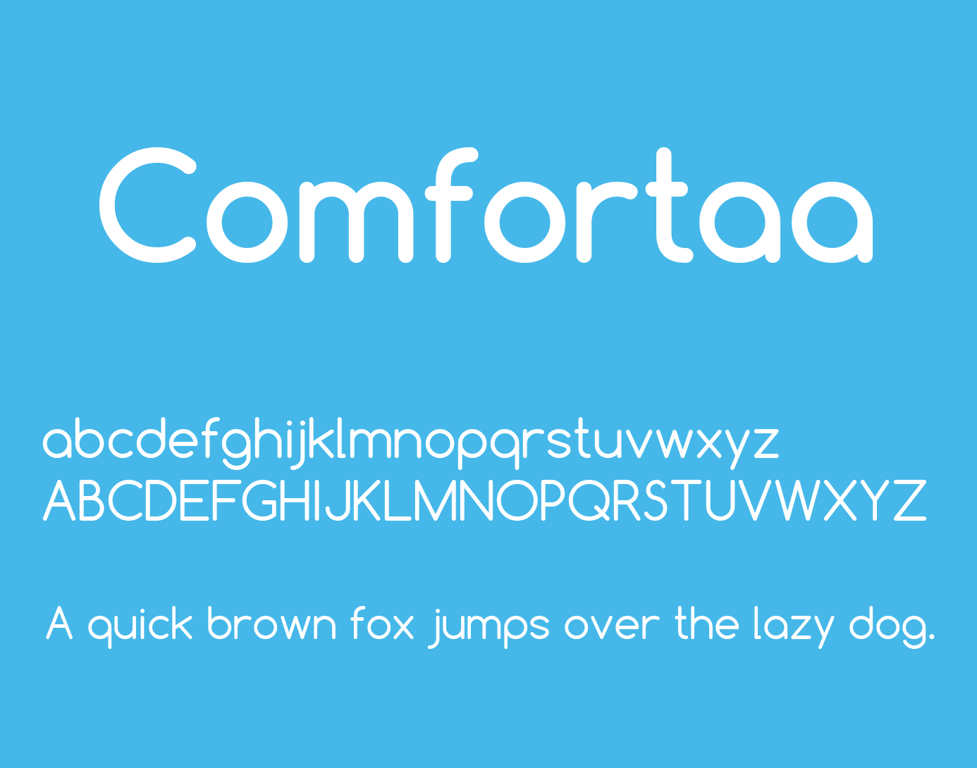 Comfortaa font download