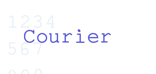 Courier font download