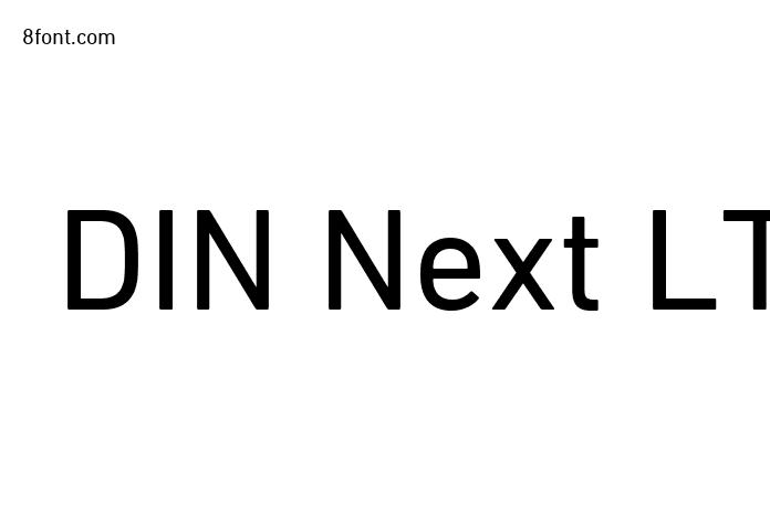 Din next free font download