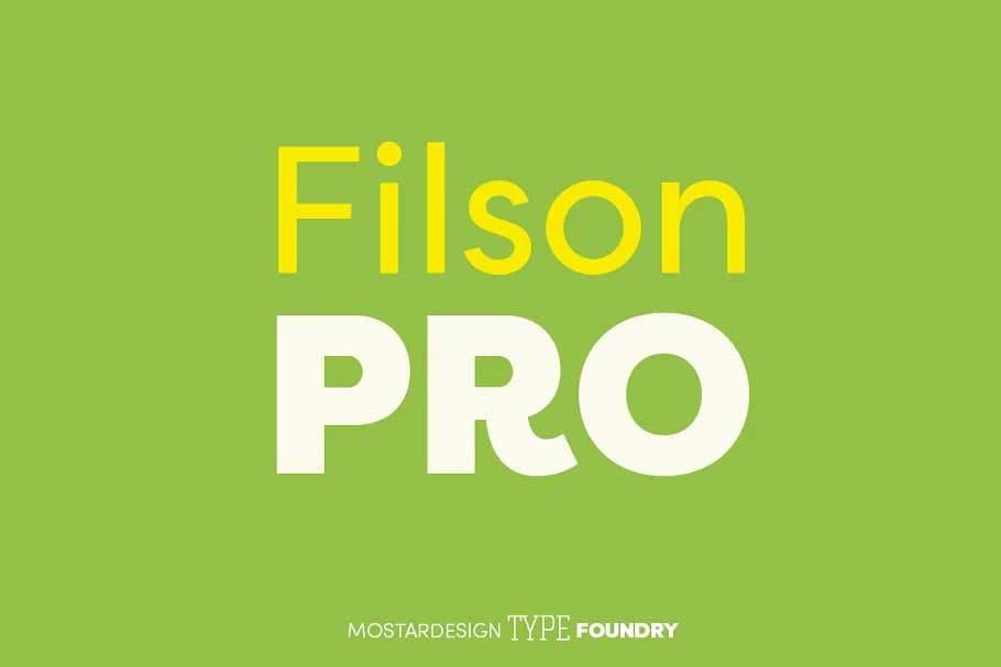 Filson pro font download