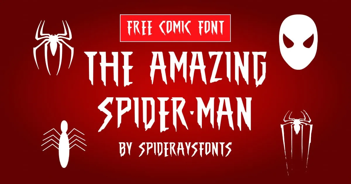 spider man font download