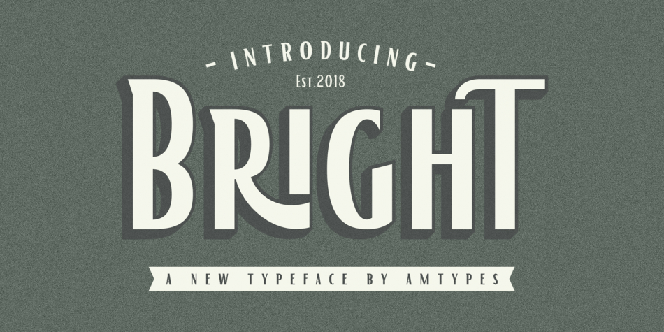 Bright retro font download