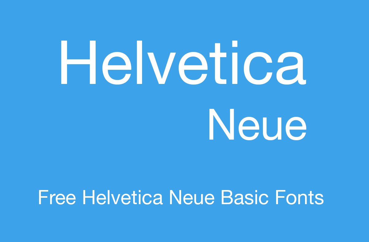 Helvetica neue font download