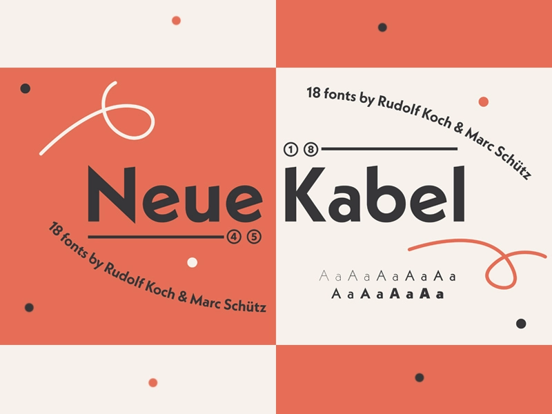 neue kabel font download