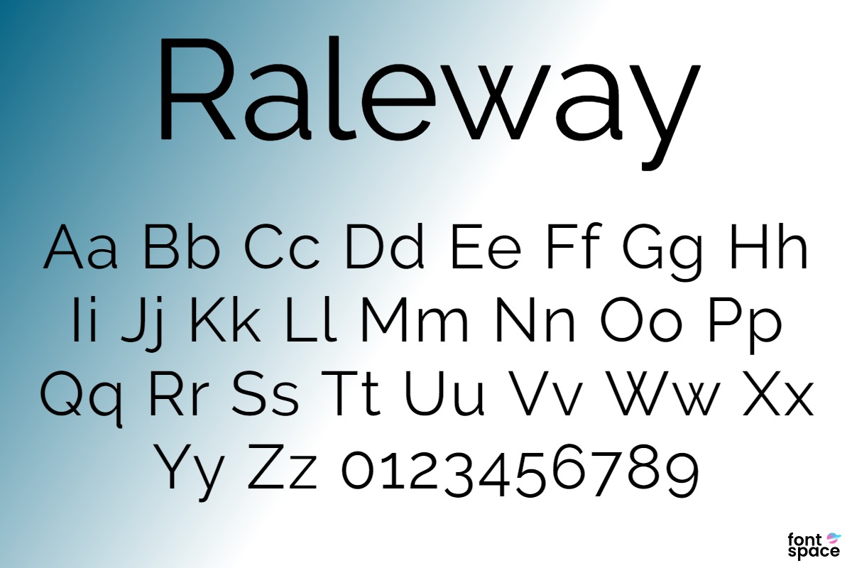 download raleway font