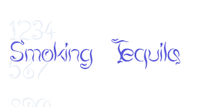 Smoke tequila fonts free download