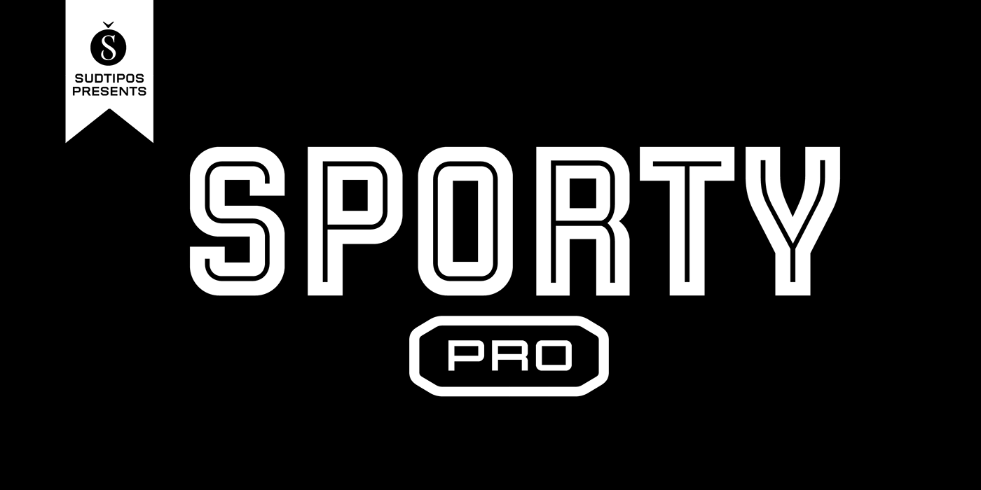 sporty pro black font free download