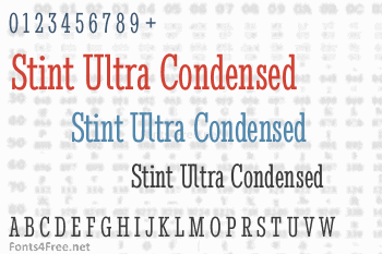 stint ultra expanded font free download