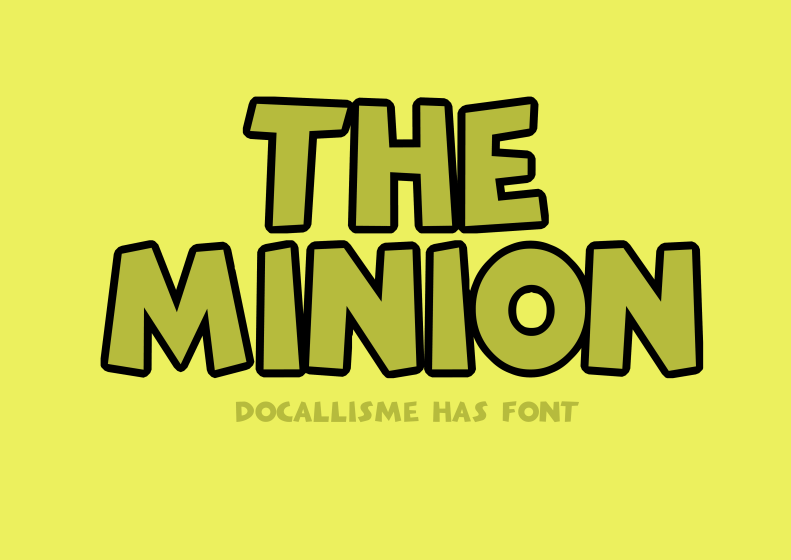 download font minion