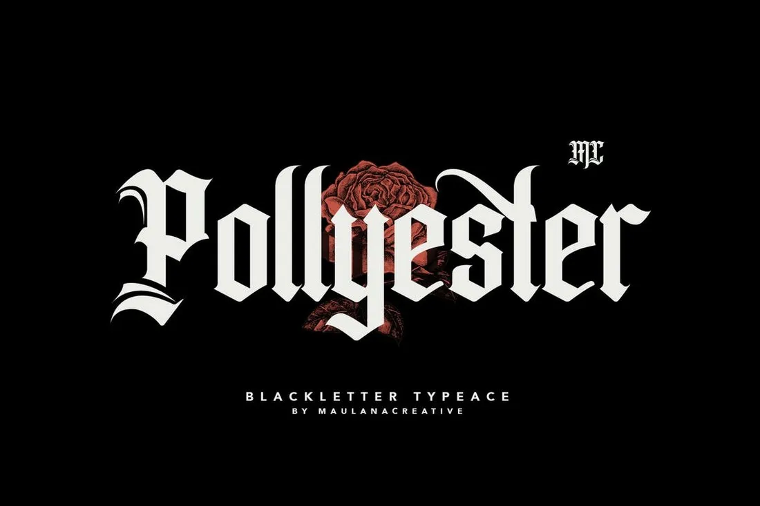 Pollyester font Free Download