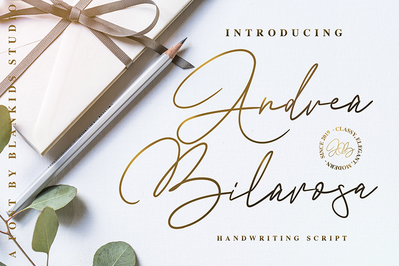 Andrea Bilarosa Free Font Download