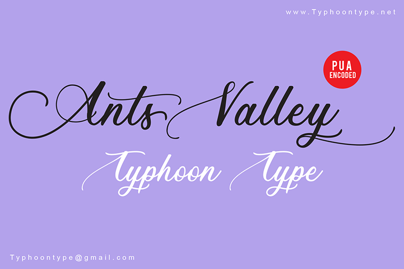 Ants Valley Free Font Download