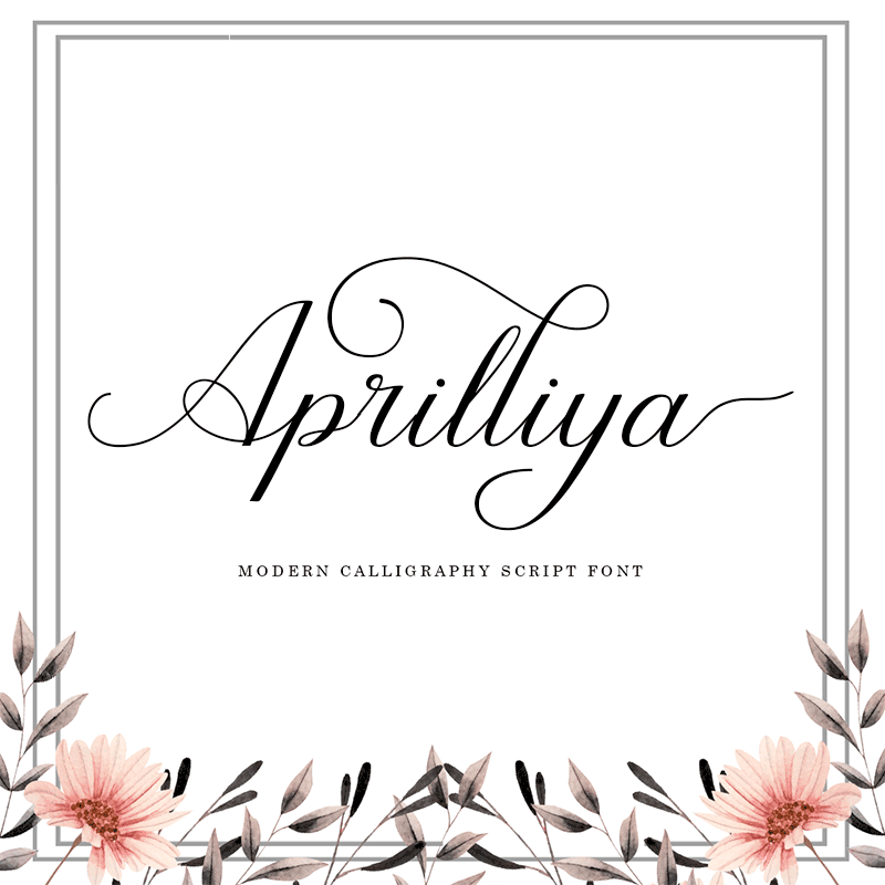 Aprilliya Script Free Font Download