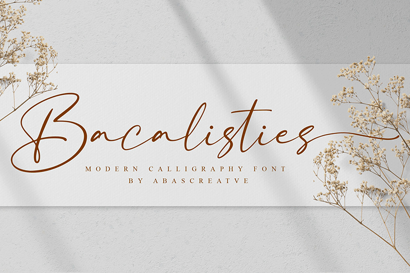 Bacalisties Free Font Download