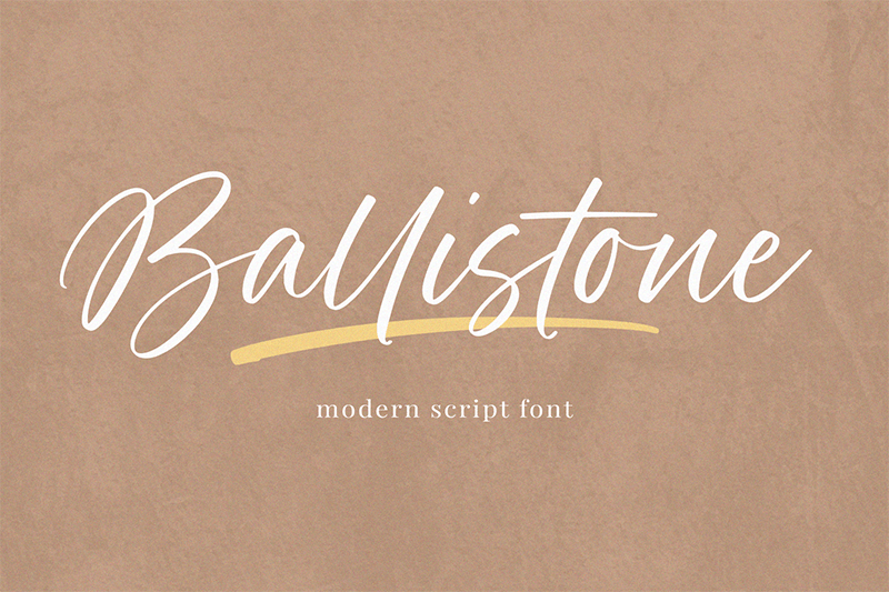 Ballistone Free Font Download