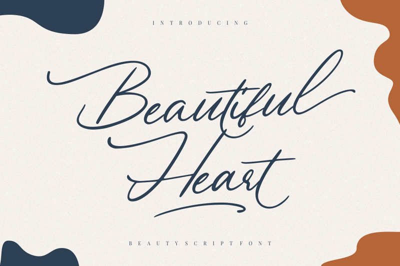 Beautiful Heart Free Font Download