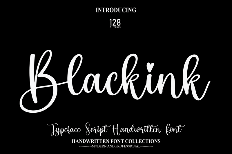 Blackink Free Font Download