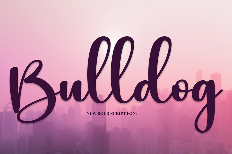 Bulldog Free Font Download