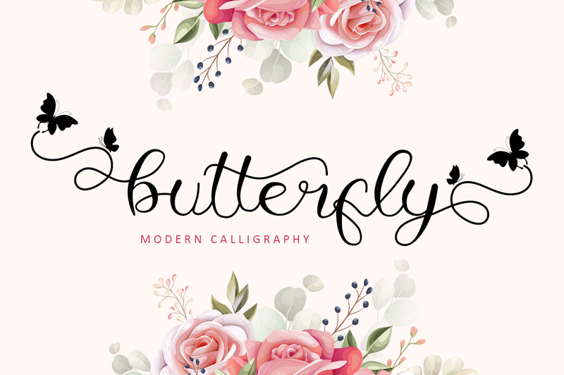 Butterfly Free Font Download