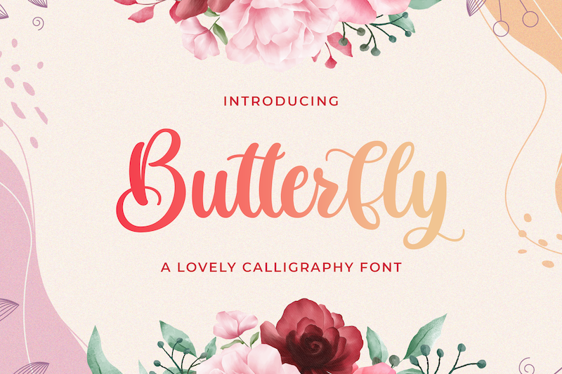 Butterfly Free Font Download