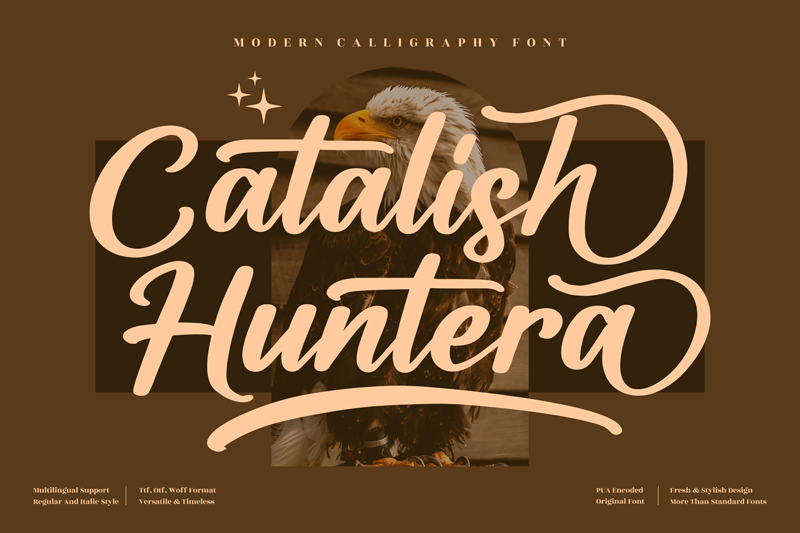 Catalish Huntera Free Font Download