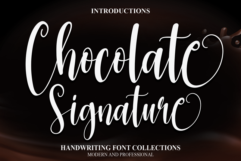 Chocolate Signature Free Font Download