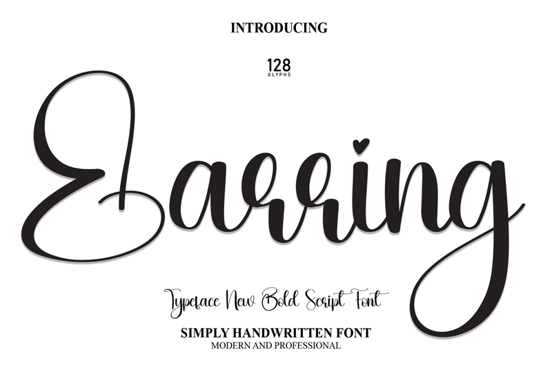 Earring Free Font Download