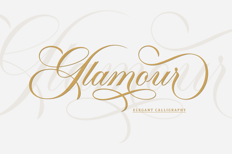 Glamour Free Font Download