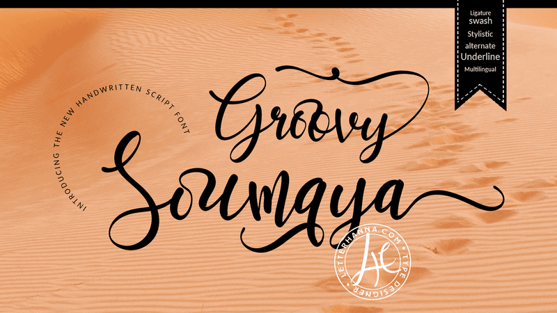 Groovy Soumaya Free Font Download