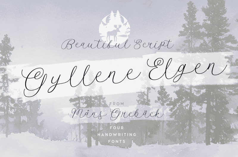 Gyllene Elgen Free Font Download